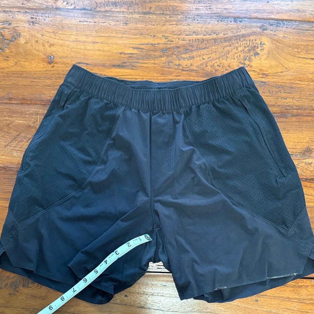 lululemon athletica Men's Dark Gray Athletic Shorts